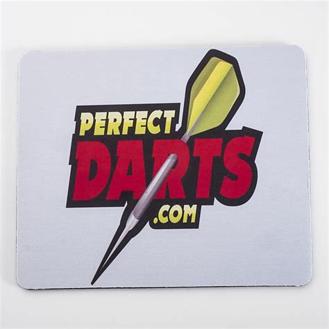 Perfect Darts Logo Mousemat Dart Accessories Dartboard Design Logo