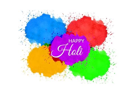 Premium Vector Happy Holi Wishes
