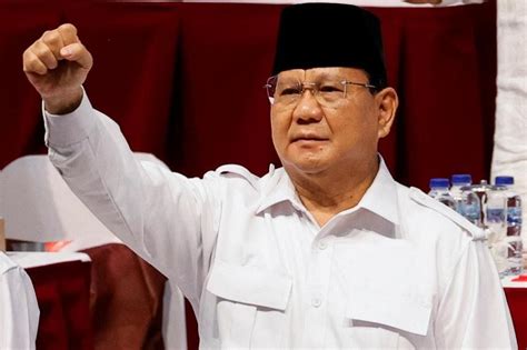 indonesian minister prabowo accepts party s nomination to run for president the straits times