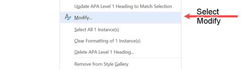 I want a large space between each level 1 item (and separating the list from the body text above and below), and a smaller space between a level 1 item and any associated level 2 items. The Level 1 heading APA format can be created quickly using Word!