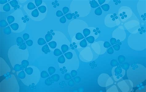 Free Vectors Floral Blue Vector Background Vivrocks