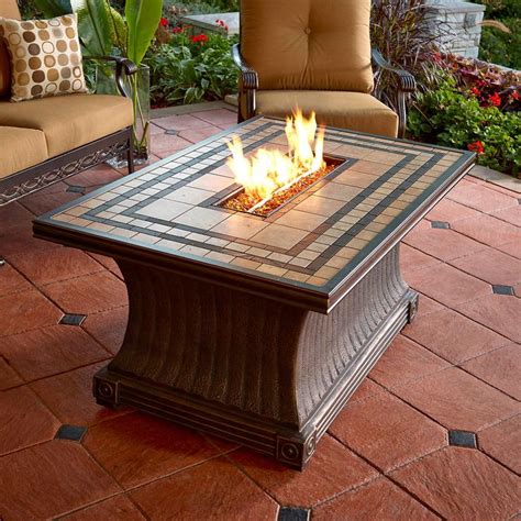 Patio Table With Fire Pit Clearance Clearance Patio Furniture