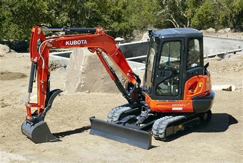 Kubota Kx040 4 Mini Excavator Ready Rental