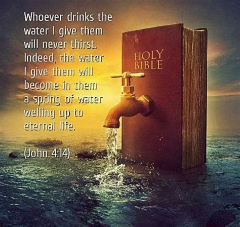 Jesus Promises Living Water The Bible Faith Pixel