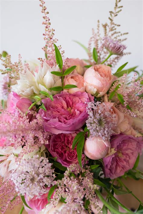 Garden Rose Proposal Bouquet Victoria Bc Florist Petal Palette