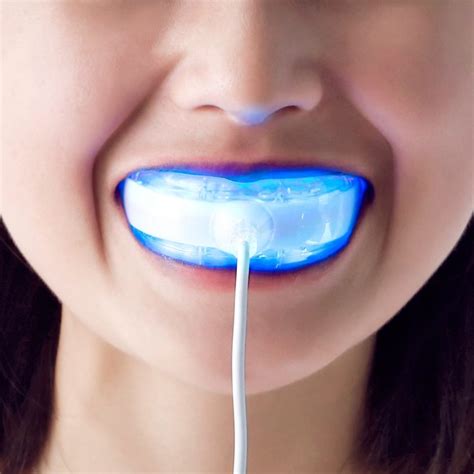 8 Leds Best Multipurpose Teeth Whitening Light Kit Black Yoibo