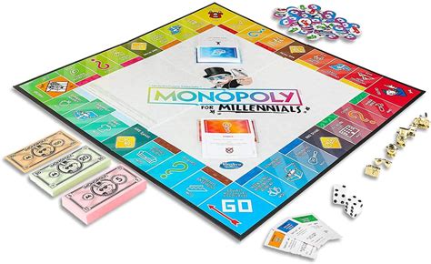 Monopoly For Millennials Board Game This Monopoly For Millennials