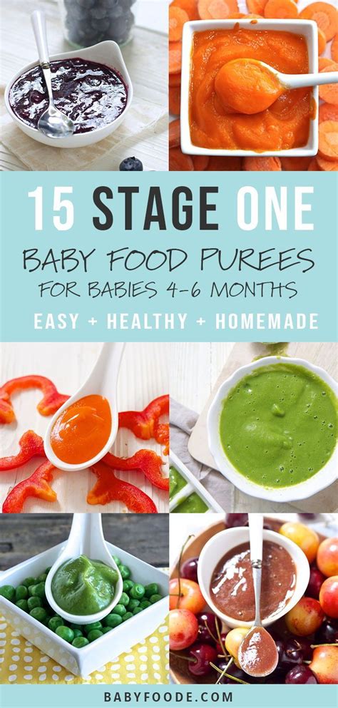 Sweet potato apple, asparagus apple, blueberry banana quinoa flax, peach pear, avocado peach pineapple kale and pineapple mango. 15 Stage One Baby Food Purees (4-6 Months | Pureed food ...