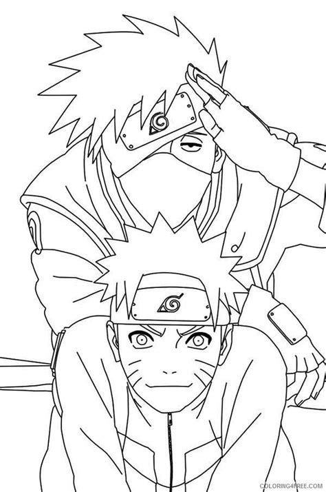 Showing 12 coloring pages related to kakashi. naruto coloring pages with kakashi Coloring4free ...