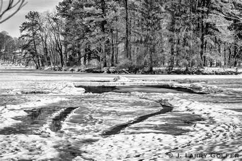Black And White Snow And Ice