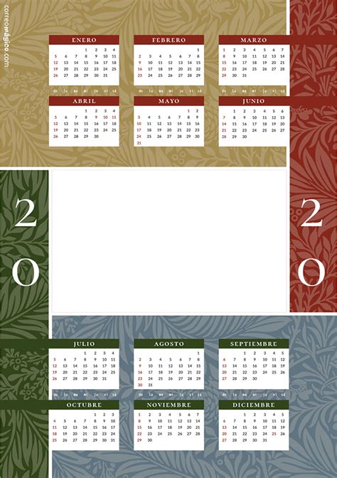 Calendario 2024 Para Personalizar E Imprimir O Compartir Calendario