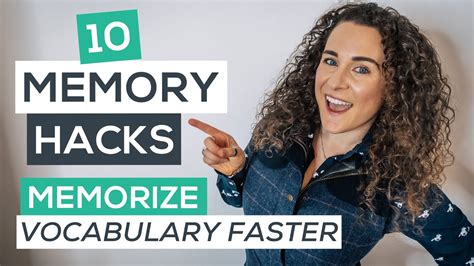 How To Memorize Vocabulary Faster 10 Proven Memory Hacks Youtube