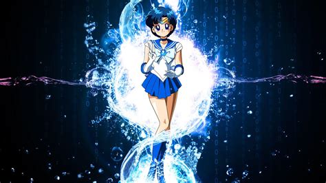 Sailor Mercury Wallpapers Top Free Sailor Mercury Backgrounds Wallpaperaccess