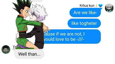 Killua And Gon Date Valentines Day Special Youtube