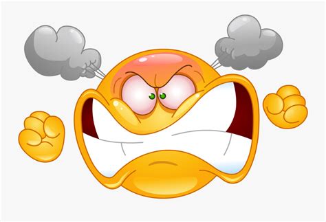Steaming Mad Emoji 99 Decal , Free Transparent Clipart - ClipartKey