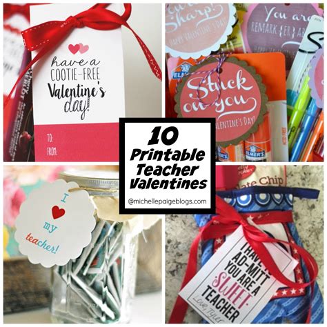 Michelle Paige Blogs 10 Valentine Ideas For The Teacher