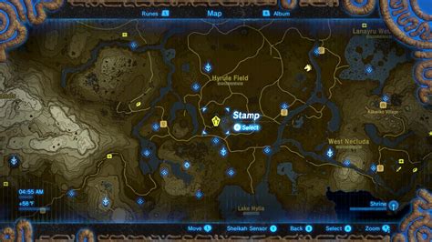 Zelda Breath Of The Wild Memories Map Maps For You