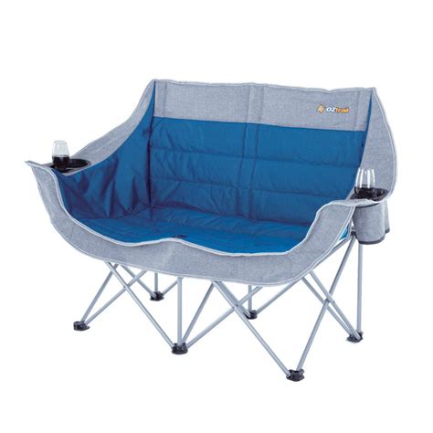 oztrail galaxy 2 seater sofa double camping chair camping