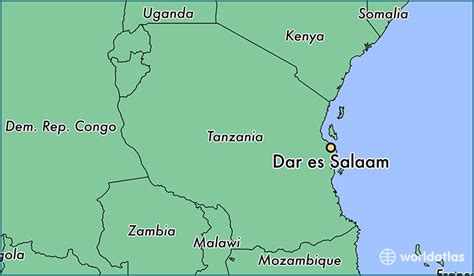 Where Is Dar Es Salaam Tanzania Dar Es Salaam Dar Es Salaam Map