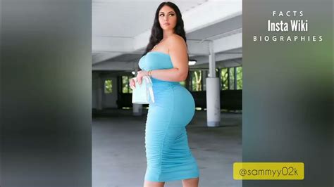 most attractive curvy model sammyy02k plus size fashion biography wiki age facts youtube