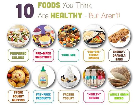 10 Foods You Think Are Healthy But Arent Health Facts Food High