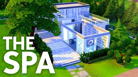 The Spa Sims 4 Speed Build Youtube