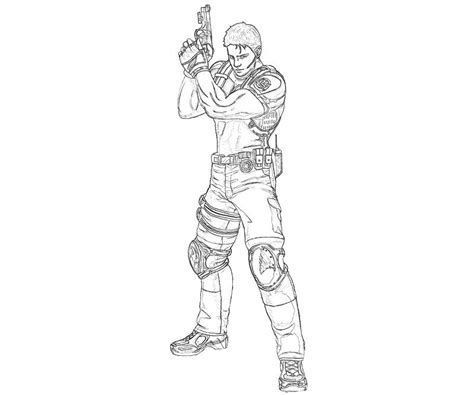 Resident Evil Coloring Pages