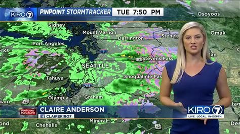 Kiro 7 Pinpoint Weather Video For Tues Evening Kiro 7 News Seattle