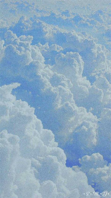 ここへ到着する Blue Cloud Background Aesthetic ラガコモタ