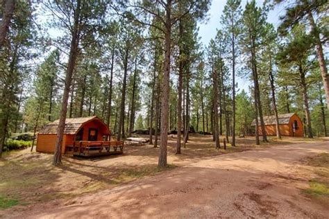 Inside Stockade Lake South Campground Camping Cabins In Custer State