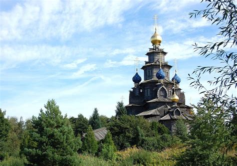 Die Russisch Orthodoxe Kirche Auf Dem Gelände Des Mühlenmuseums Horn