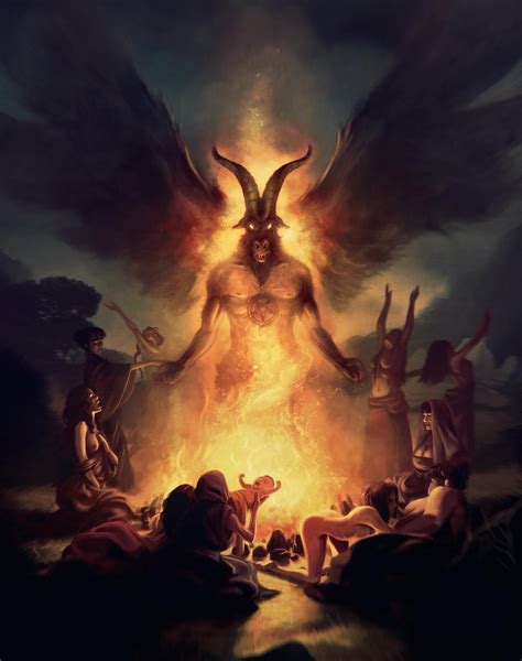 Aquelarre By Borjapindado On Deviantart Satanic Art Demon Art Gothic Fantasy Art
