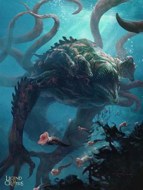 Under Da Sea Sea Monsters Dump Imgur Fantasy Beasts