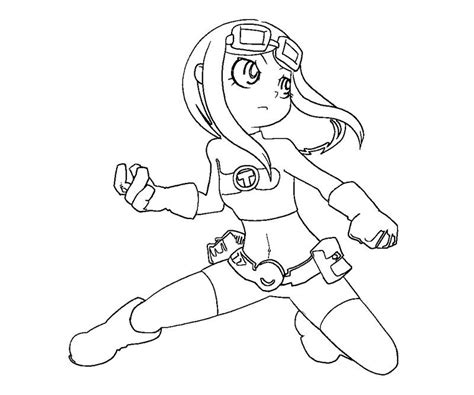 Printable raven teen titans go cartoon coloring page. Pin on Coloring 4 Kids: DC Super Hero's & Pets