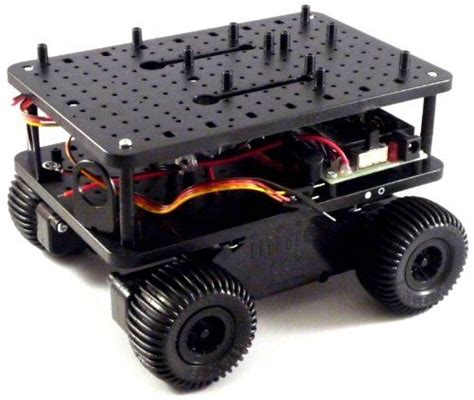 4tronix Initio 4wd Robot Car Platform With Motors And Speed Sensors For