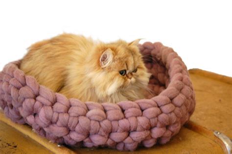 Hand Made Wool Cat Bed Meow Lifestyle