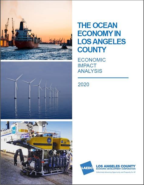 Ocean Economy Report Released By Laedc And Altasea Los Angeles County