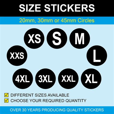 20mm 30mm Or 45mm Size Stickers Price Stickers