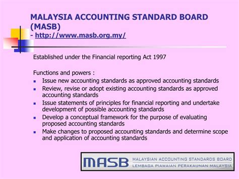 Development Of Accounting Standards In Malaysia Heathmcygalloway