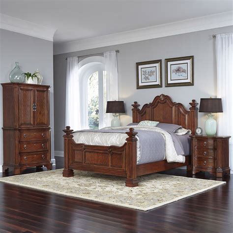 Home Styles Santiago Panel 4 Piece Bedroom Set Wayfair