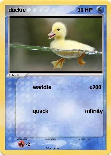 Pokémon Duckie 23 23 Waddle X My Pokemon Card