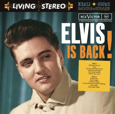 Elvis Presley Brings Sexy Back With First Post Army Album Elvis Is