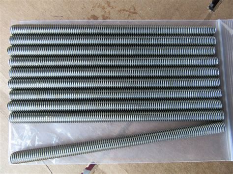 10 Elco 12 13 X 8 12 316ss Stainless Steel Full Threaded Rod New