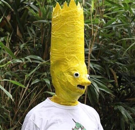 bart creep cosplay the simpsons know your meme