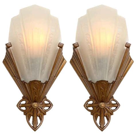 Pair Of Art Deco Wall Sconces By J C Virden Rayburn Circa 1933 At 1stdibs