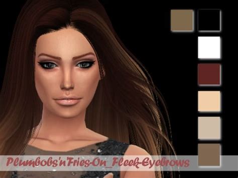 On Fleek Eyebrows By Plumbobs N Fries At Tsr Sims 4 Updates