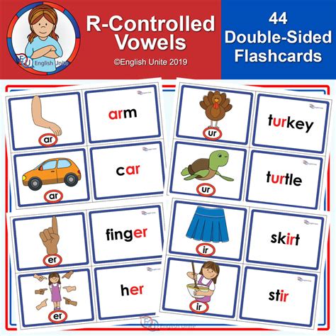 Flashcards R Controlled Vowels English Unite