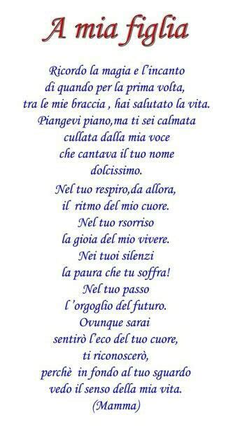 Qui di seguito una raccolta delle più belle frasi sulla mamma in inglese tradotte in italiano scritte nel corso dei secoli che ci aiuteranno a capirne il ruolo attraverso il. Frasi Per Il Compleanno Di Una Figlia