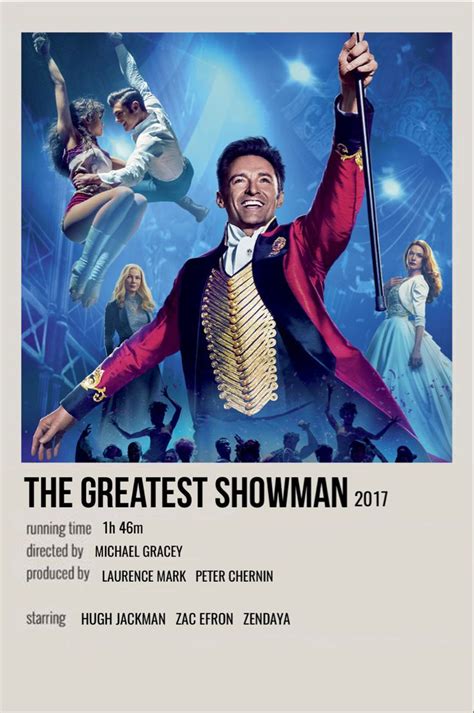 The Greatest Showman The Greatest Showman Movie Posters Minimalist