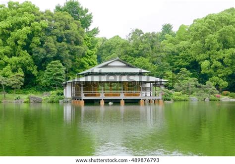 Green Tree Traditional Japanese House Garden Stock Photo Edit Now